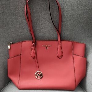 Michael Kors Pink Saffiano Leather Tote